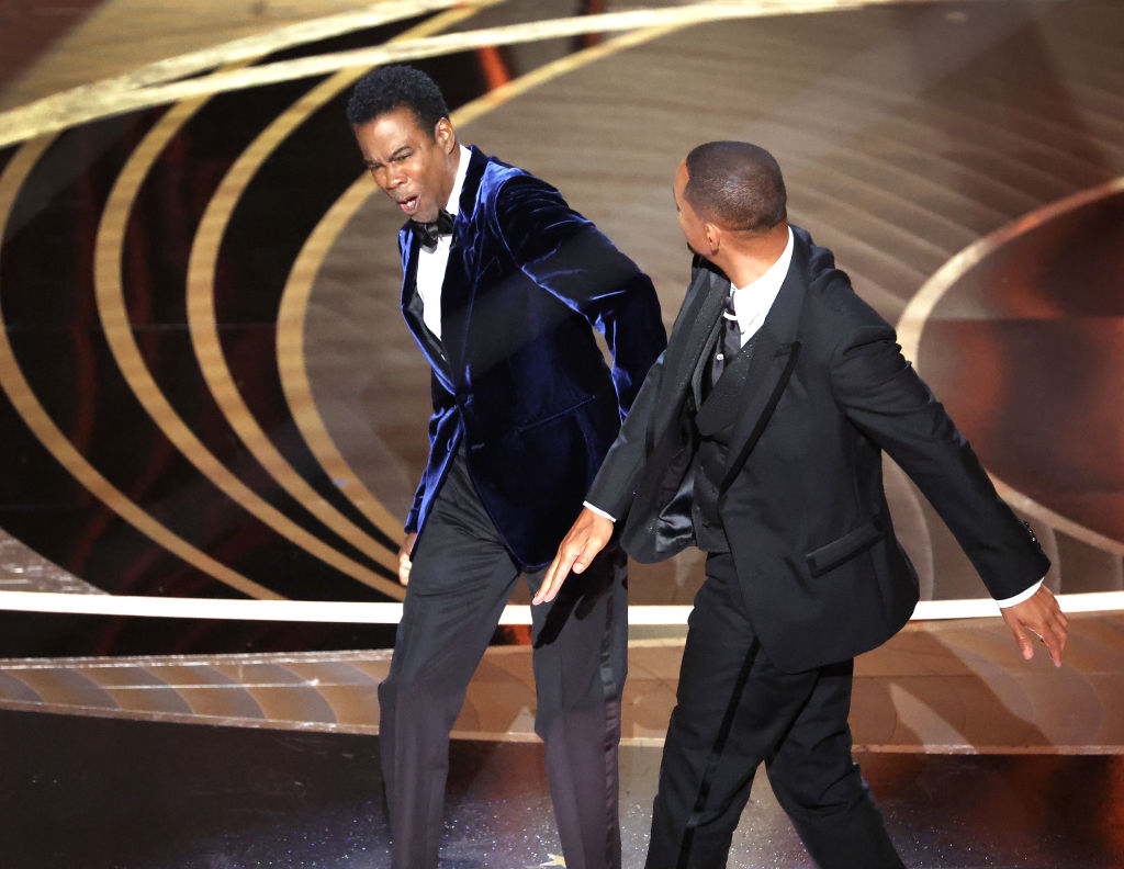 Will Smith Jada Pinkett y Chris Rock