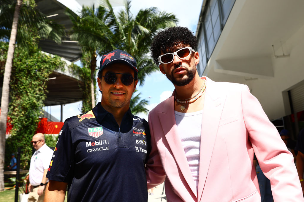 La fotografía de Bad Bunny con el Checo Pérez, ¿Cómo se conocieron?