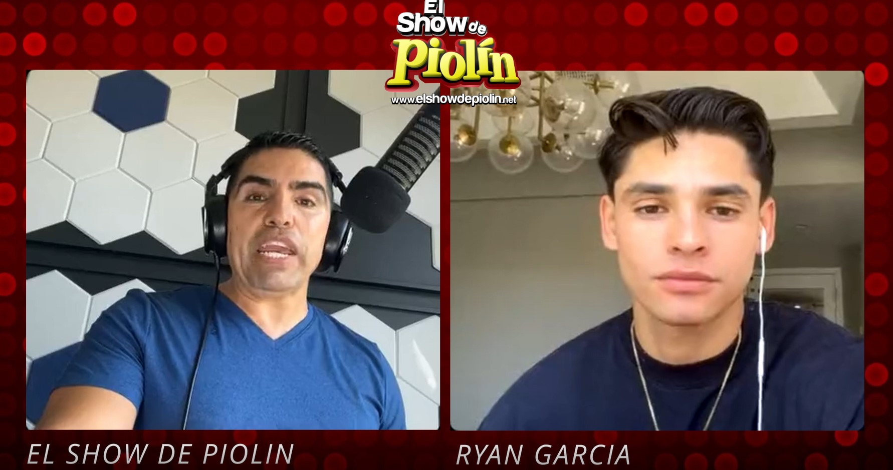 Entrevista con la promesa del boxeo, Ryan García, en El Show de Piolín