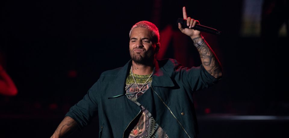 Maluma sacó a dos mujeres de su concierto por estar peleando