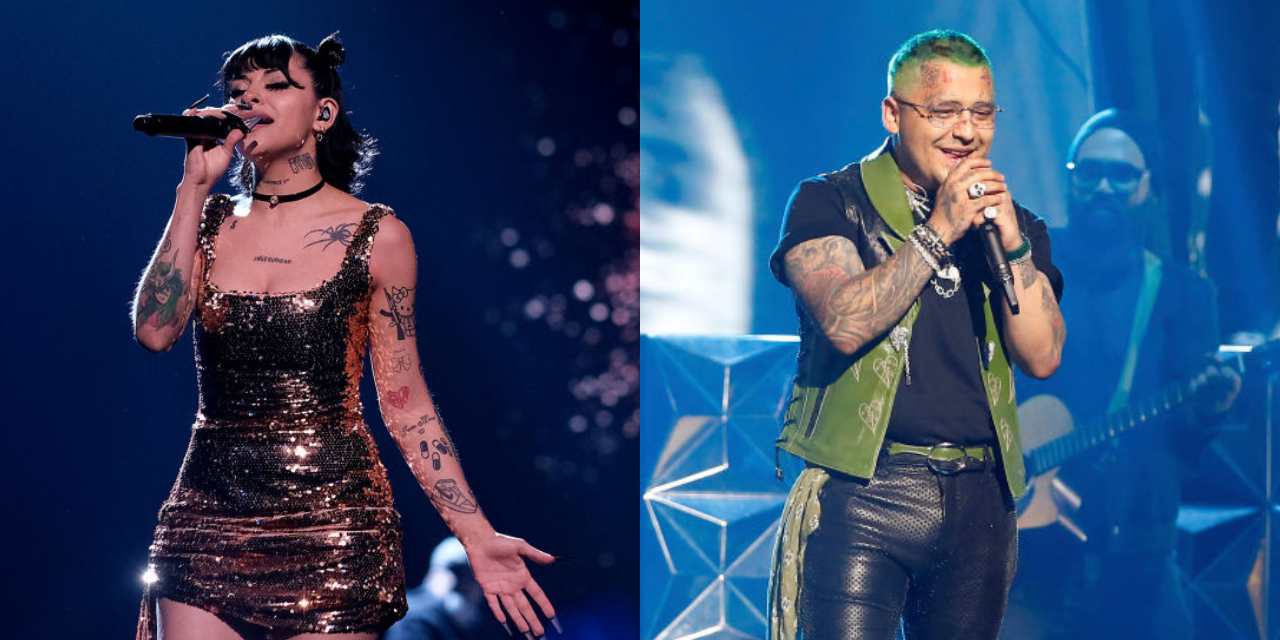 Graban a Cazzu y Nodal besándose en el concierto de Wisin y Yandel