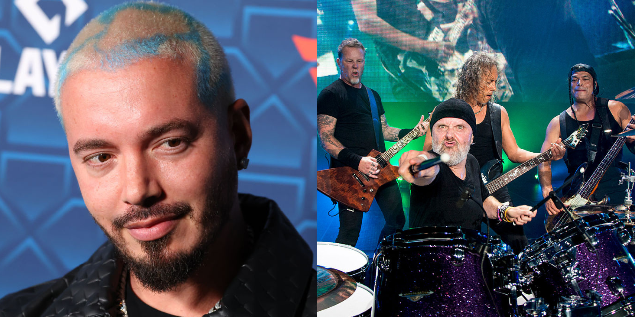 J Balvin es fan de Metallica y se sabe todas sus canciones