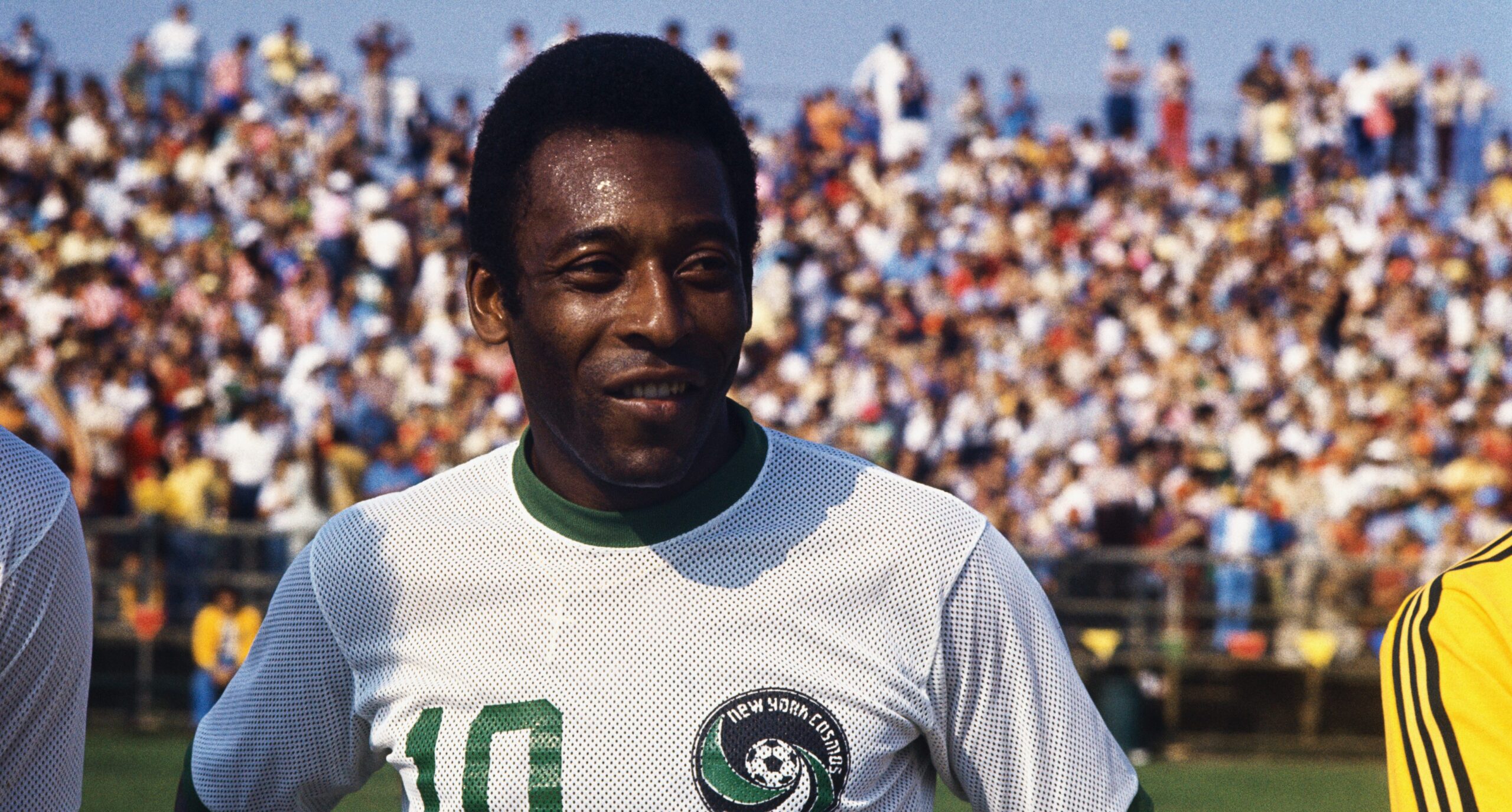 Soccer Favorite Pele Posing