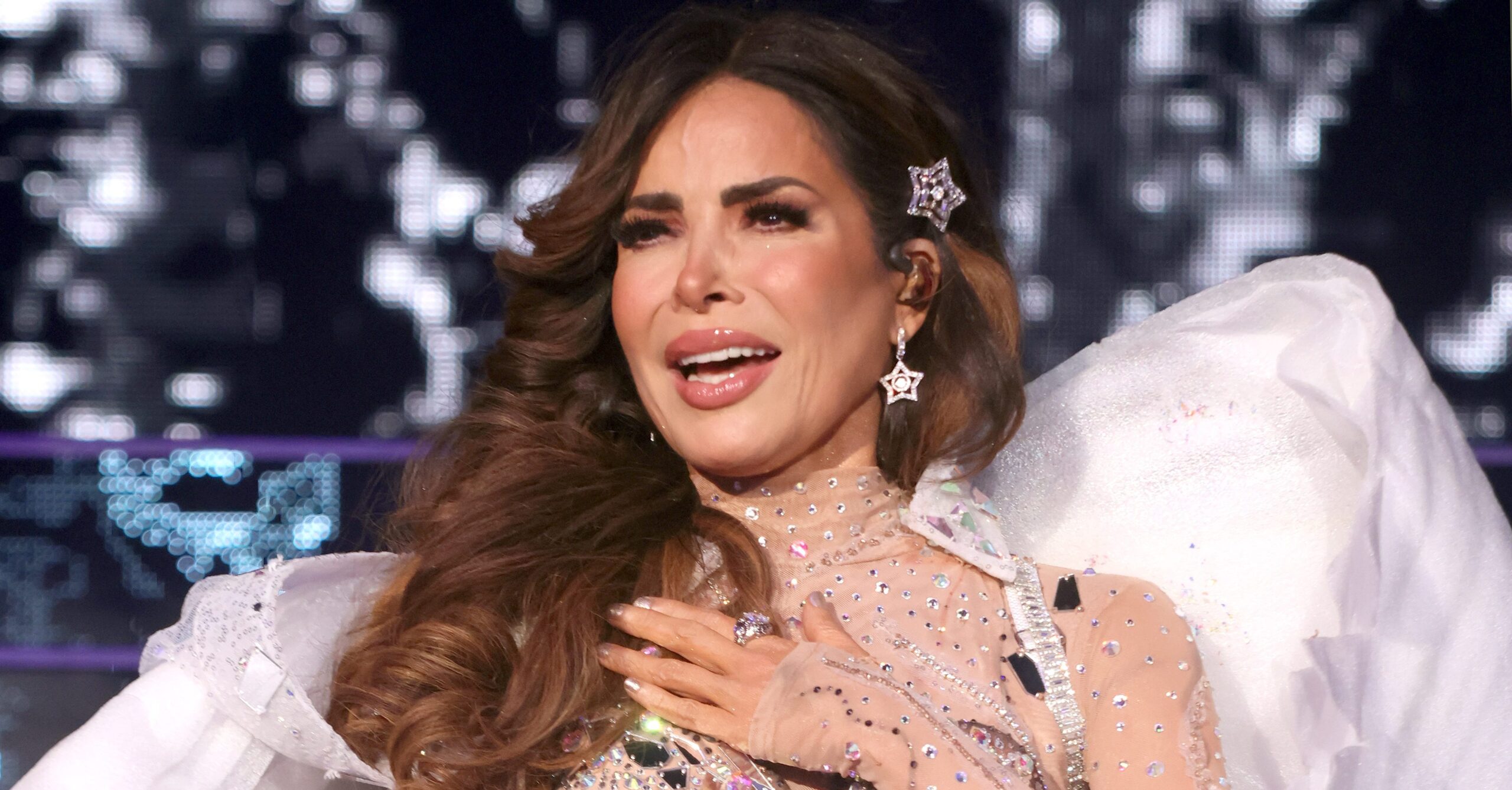 Gloria Trevi explotó en show porque la siguen relacionando con Sergio Andrade
