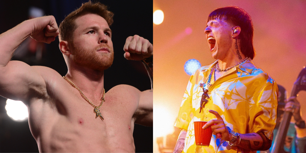 Peso Pluma cantaría el Himno Nacional en la pelea del Canelo
