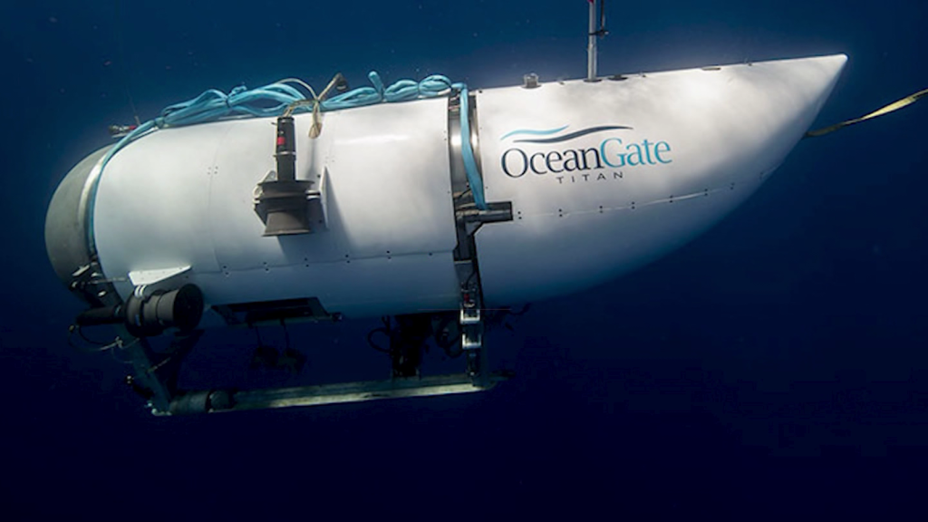 El último video de “Titán” antes de comenzar su descenso al Titanic