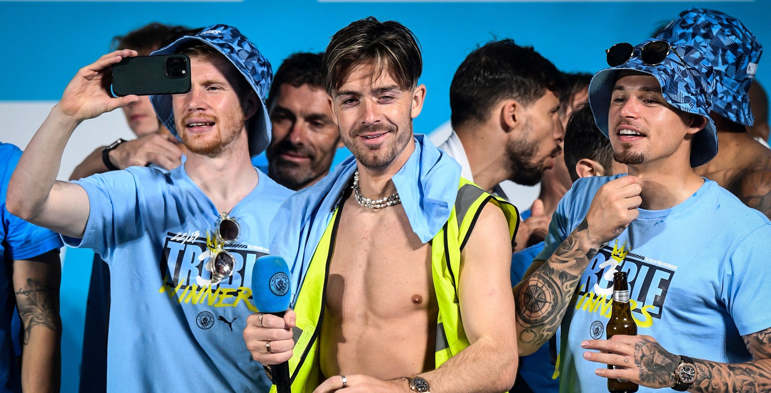 Jack Grealish lleva más de 50 horas de fiesta tras ganar la Champions