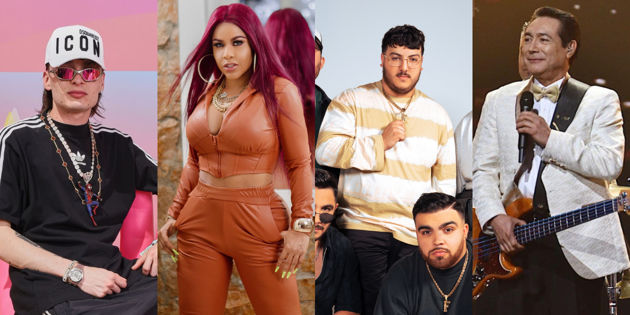 ¡Peso Pluma, Los Ángeles Azules y La Factoria en los Latin Billboard!
