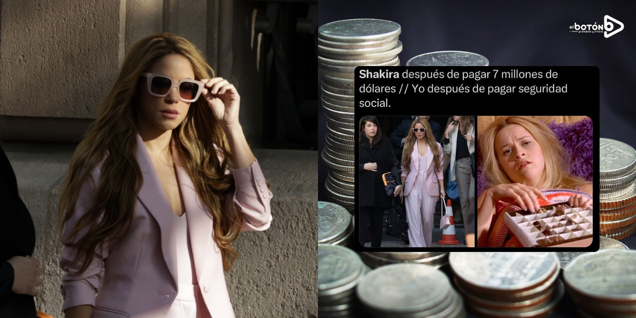 Los memes más divertidos de Shakira y su deuda de 7 millones de euros